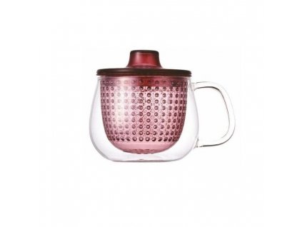 kinto unimug konvicka na caj 350 ml red 1637