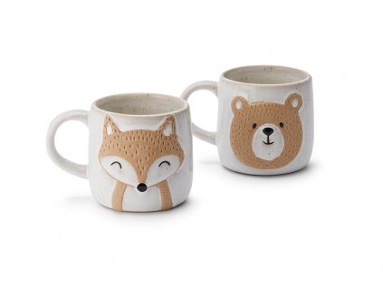 MUG CARLO & FOXY 0,4L - 2ks