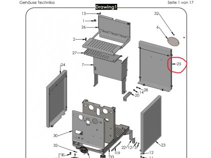 ECM Rear Panel Technika