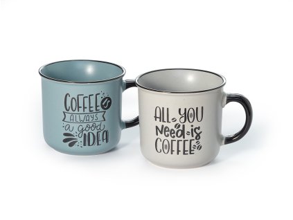 Mug LEANO - 2ks 0,35L