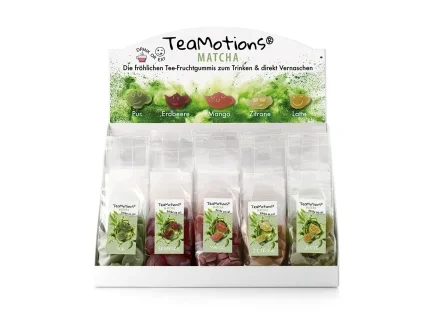 TeaMotions “Matcha” 125g  Matcha snack & drink · 125 g