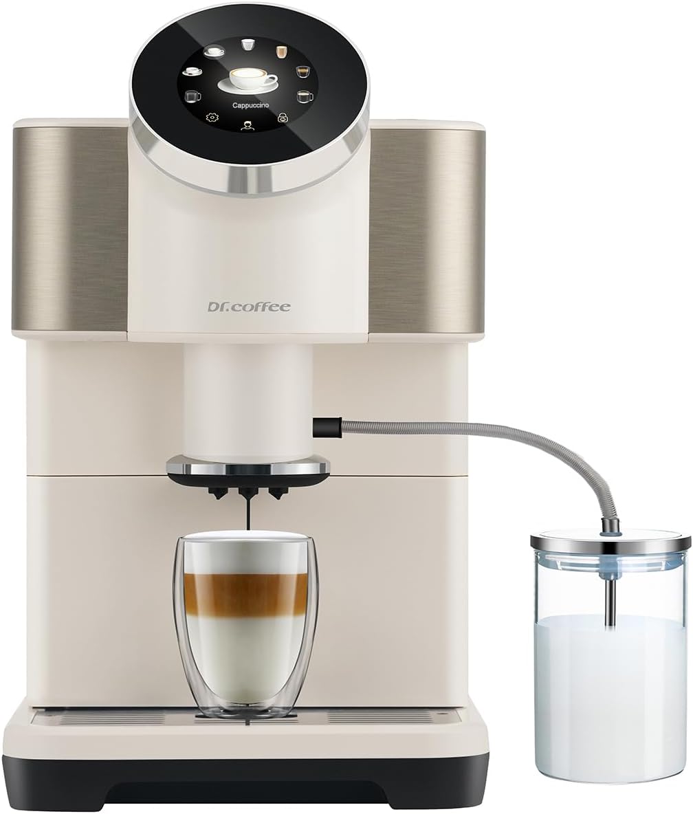 Dr Coffee H2 White automatický kavovar