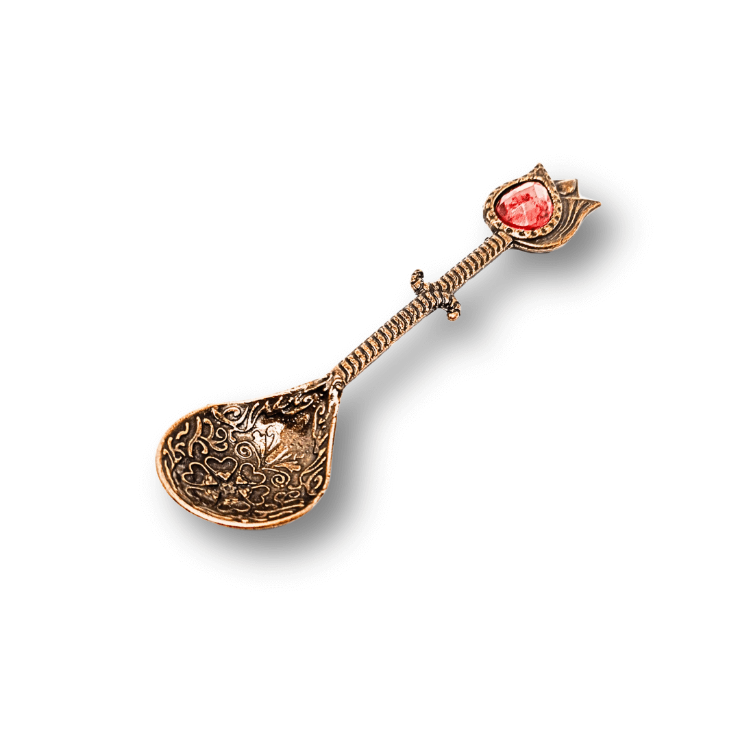 Lyžička Brass Arabská káva