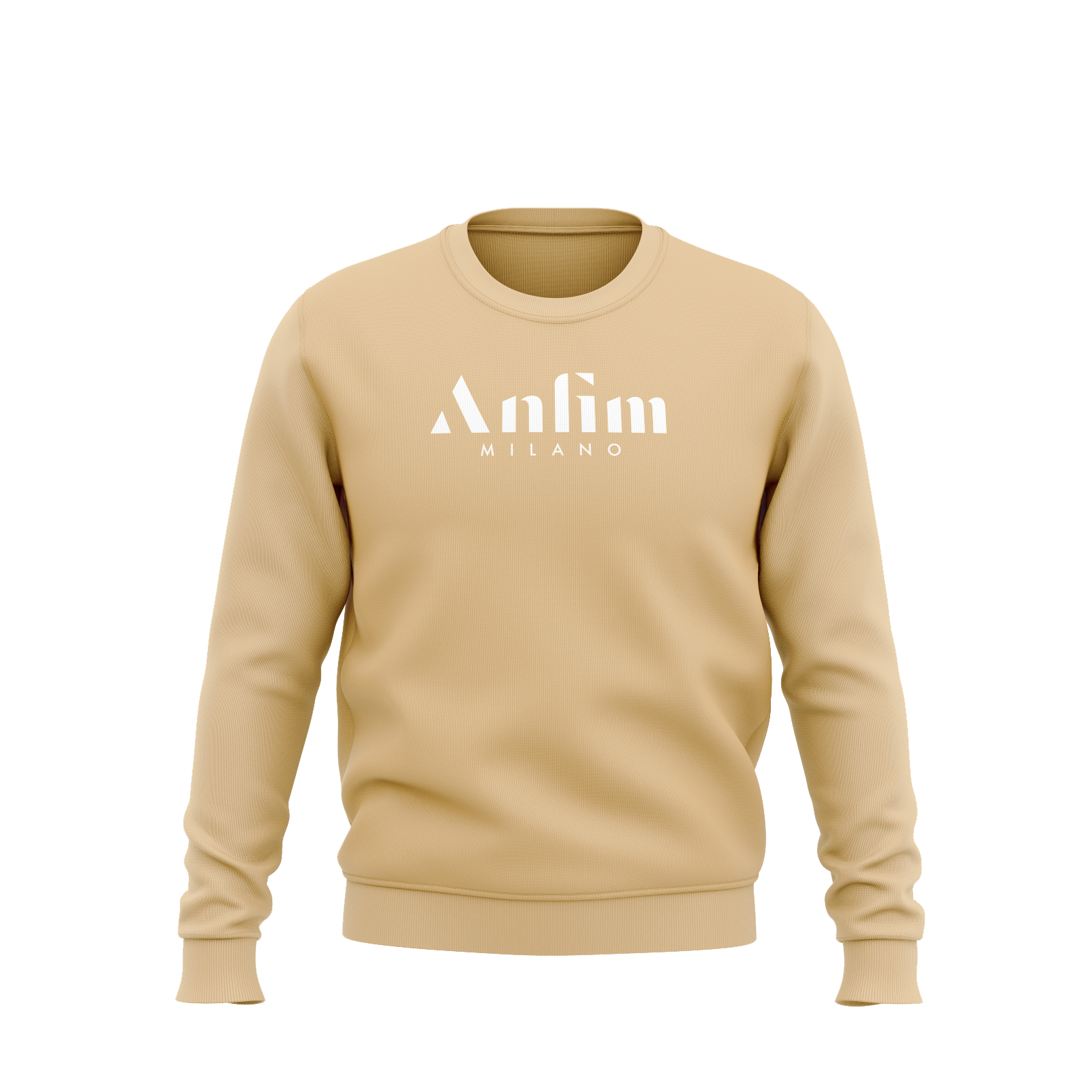 ANFIM Sweatshirt BEIGE Farba: Béžová, Veľkosť: M