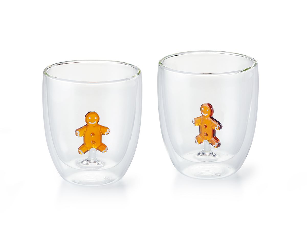 Cup GINGERBREAD MAN 2 ks