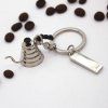 keychain kettle silver 1348