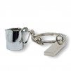 keychain silver milk jug 2162