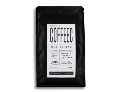 Balení zrnkové kávy Coffeec Mix Doring