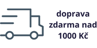 Doprava zdarma při objednávce nad 1000 Kč