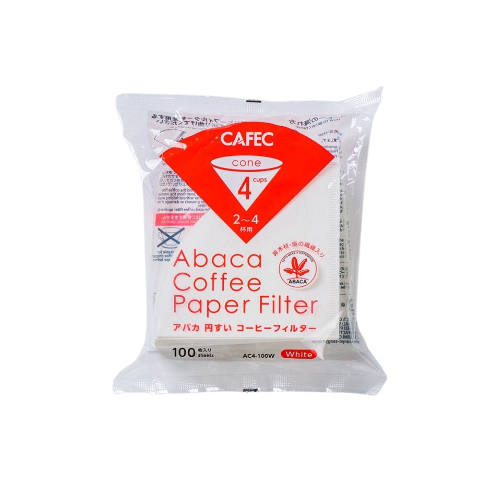Papírové filtry - Cafec Abaca pro V60-02 | 100 ks