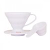 Dripper plastový Hario V60-01 bílý