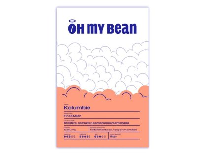 oh my bean jizba kolumbie finca milan