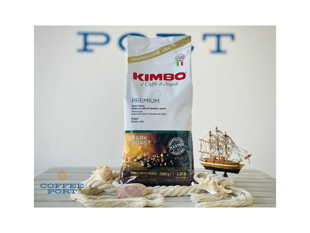 Kimbo Premium dark roast Coffeeport