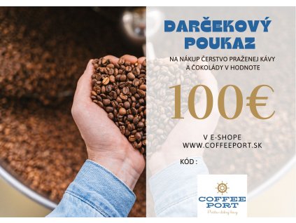 Darčeková poukážka 100 eur