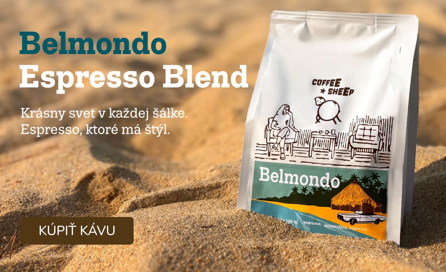 Belmondo Espresso Blend - prémiové espresso