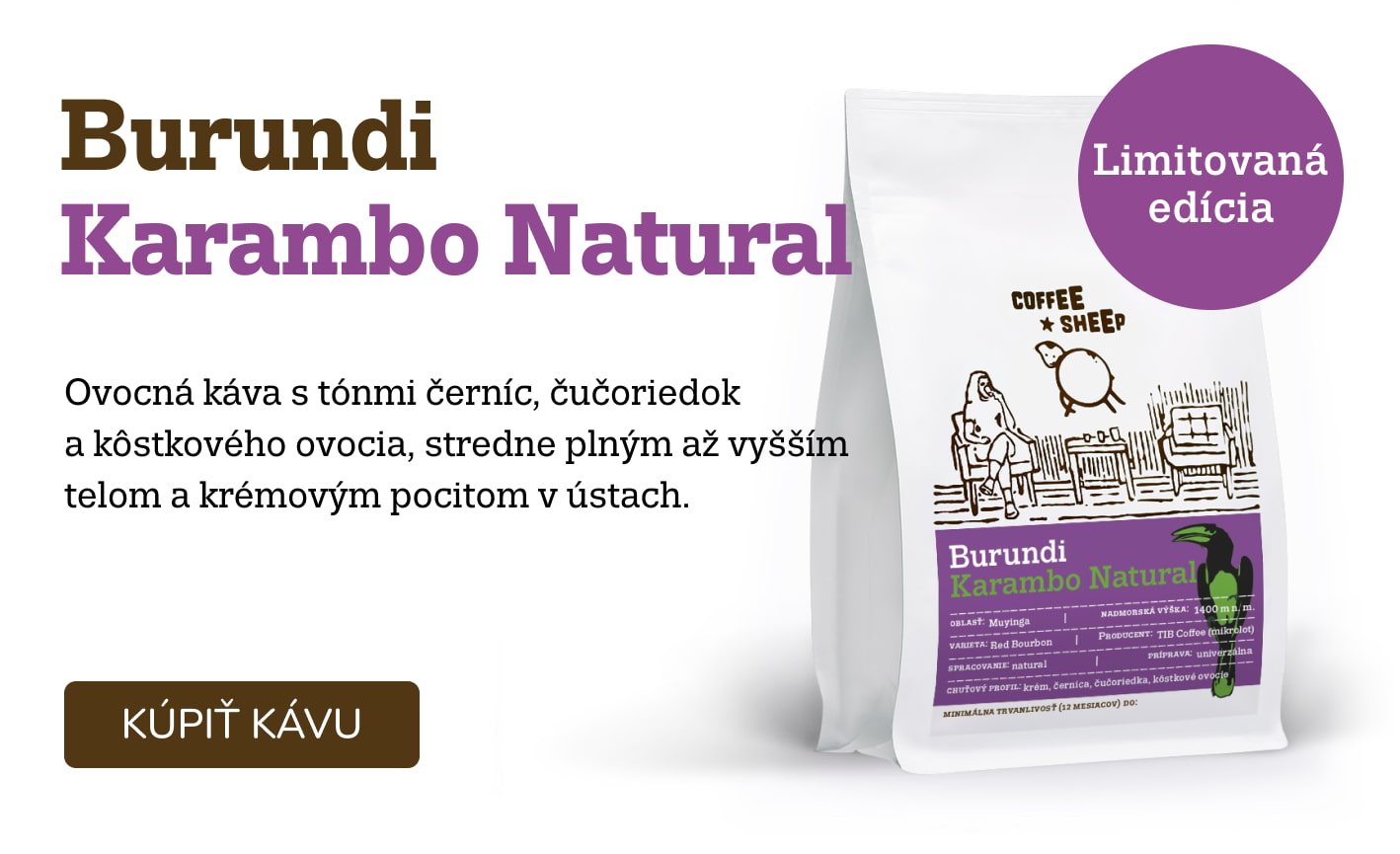 Burundi Karambo Natural - limitovaná edícia