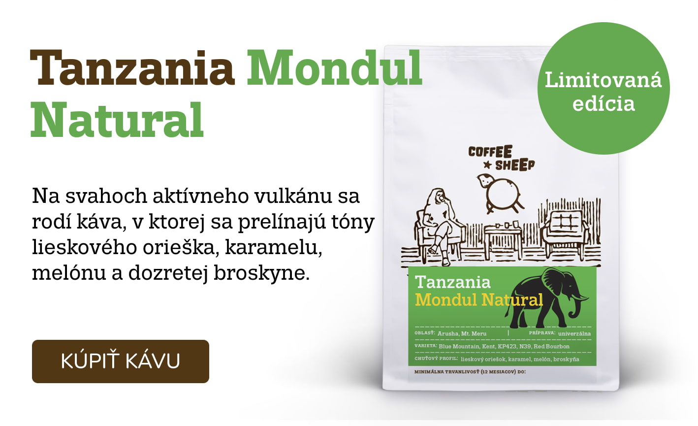 Tanzania Mondul Natural - limitovaná edícia