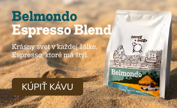 Belmondo Espresso Blend - prémiové espresso