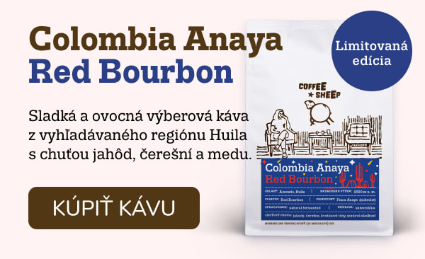 Colombia Anaya Red Bourbon Natural Fermented - limitovaná edícia