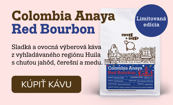 Colombia Anaya Red Bourbon Natural Fermented - limitovaná edícia
