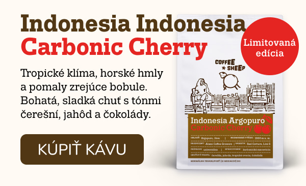 Indonesia Argopuro Carbonic Cherry - limitovaná edícia