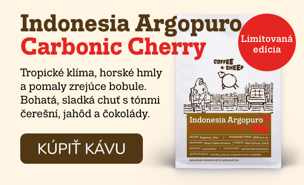 Indonesia Argopuro Carbonic Cherry - limitovaná edícia