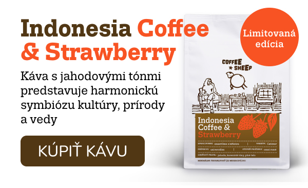 Indonesia Coffee & Strawberry - limitovaná edícia