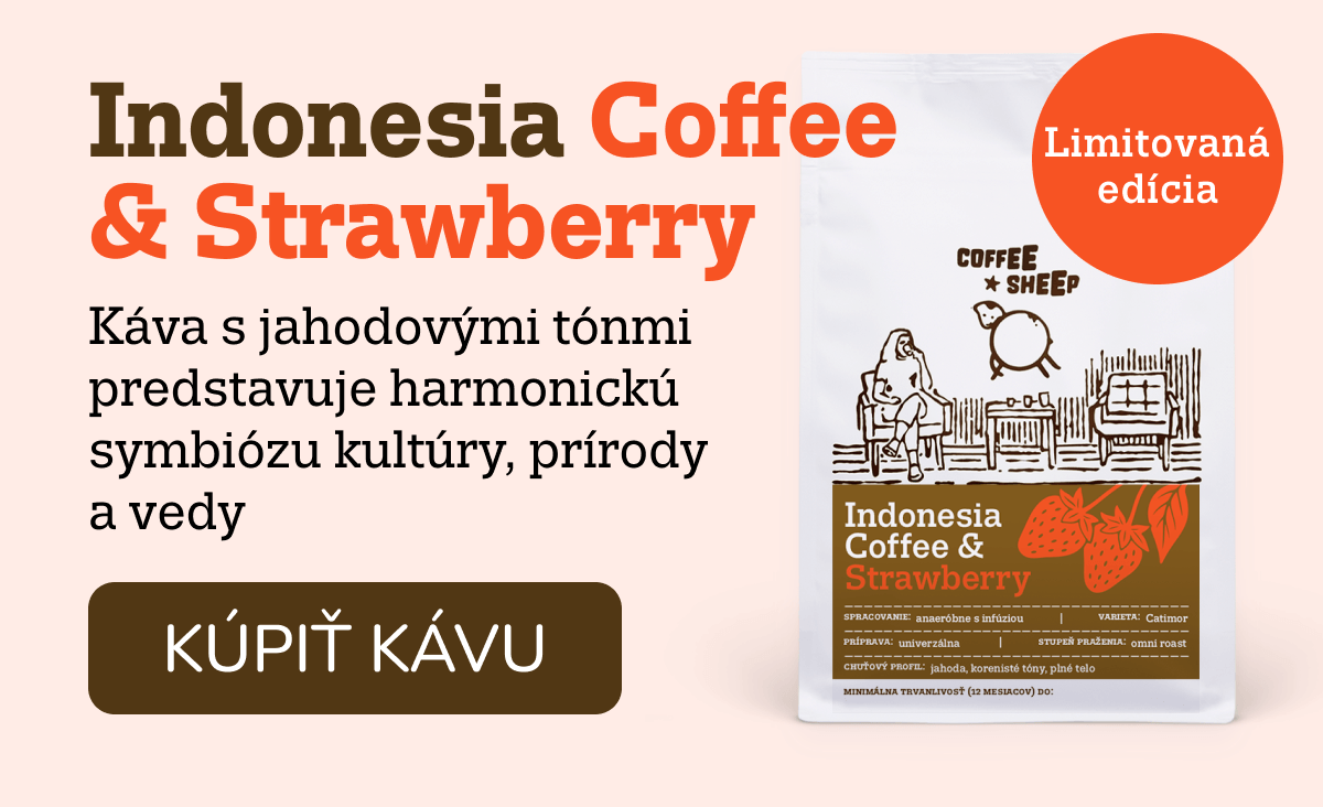 Indonesia Coffee & Strawberry - limitovaná edícia