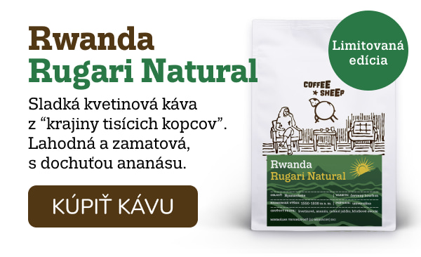 Rwanda Rugali Natural - prémiová káva / limitovaná edícia