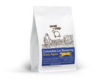 coffee sheep kava colombia la reserva rum aged 250g a