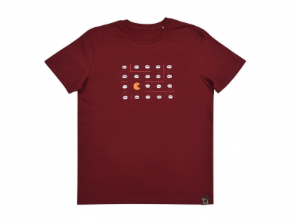 coffee sheep tshirt kavozrut burgundy