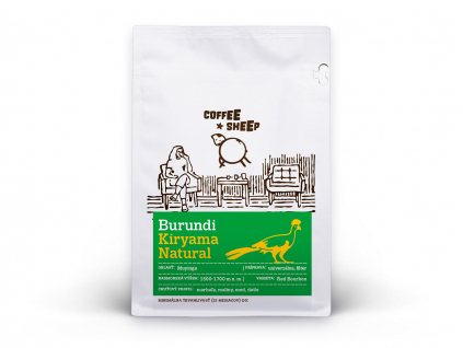 coffee sheep kava burundi kiryama natural 250g a