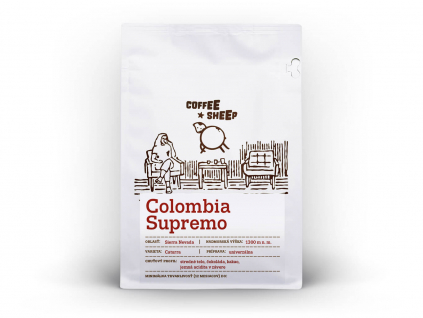 coffee sheep kava colombia supremo 250g