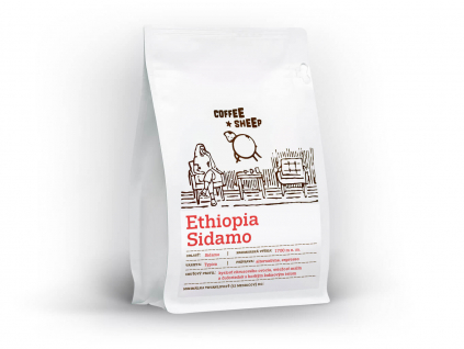 coffee sheep kava ethiopia sidamo 250g front a