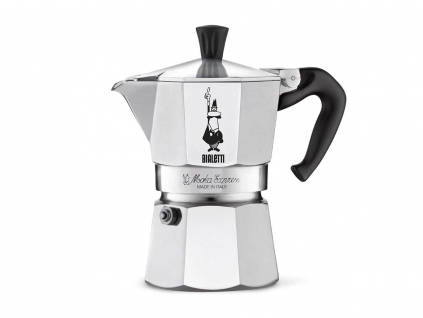 Bialetti Moka Express — kávovar pre 3 šálky