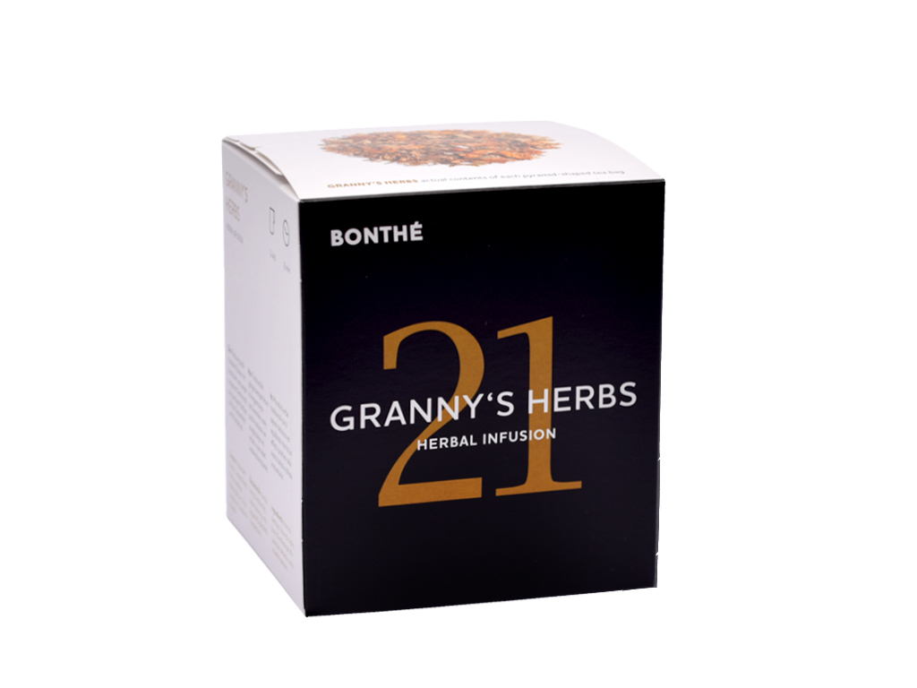 Teapack Bonthé | Granny´s Herbs bylinkový čaj | 16x2,5 g nálevové vrecká