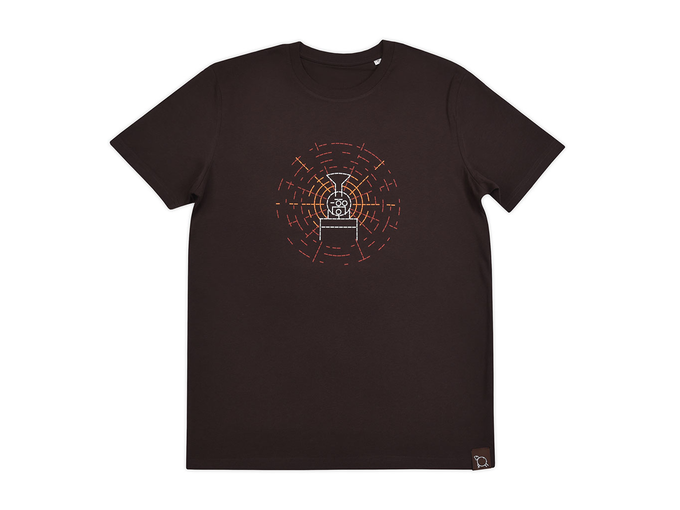 Tričko Pražiara | CoffeeSheep.sk Farba: deep chocolate, Veľkosť: M
