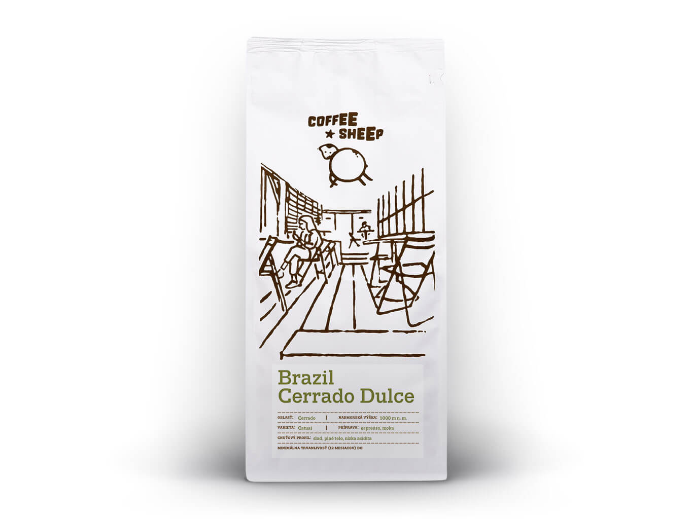 Brazil Cerrado Dulce Hmotnosť: 1000 g
