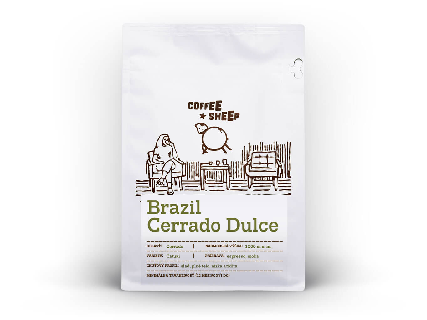 Brazil Cerrado Dulce Hmotnosť: 250 g