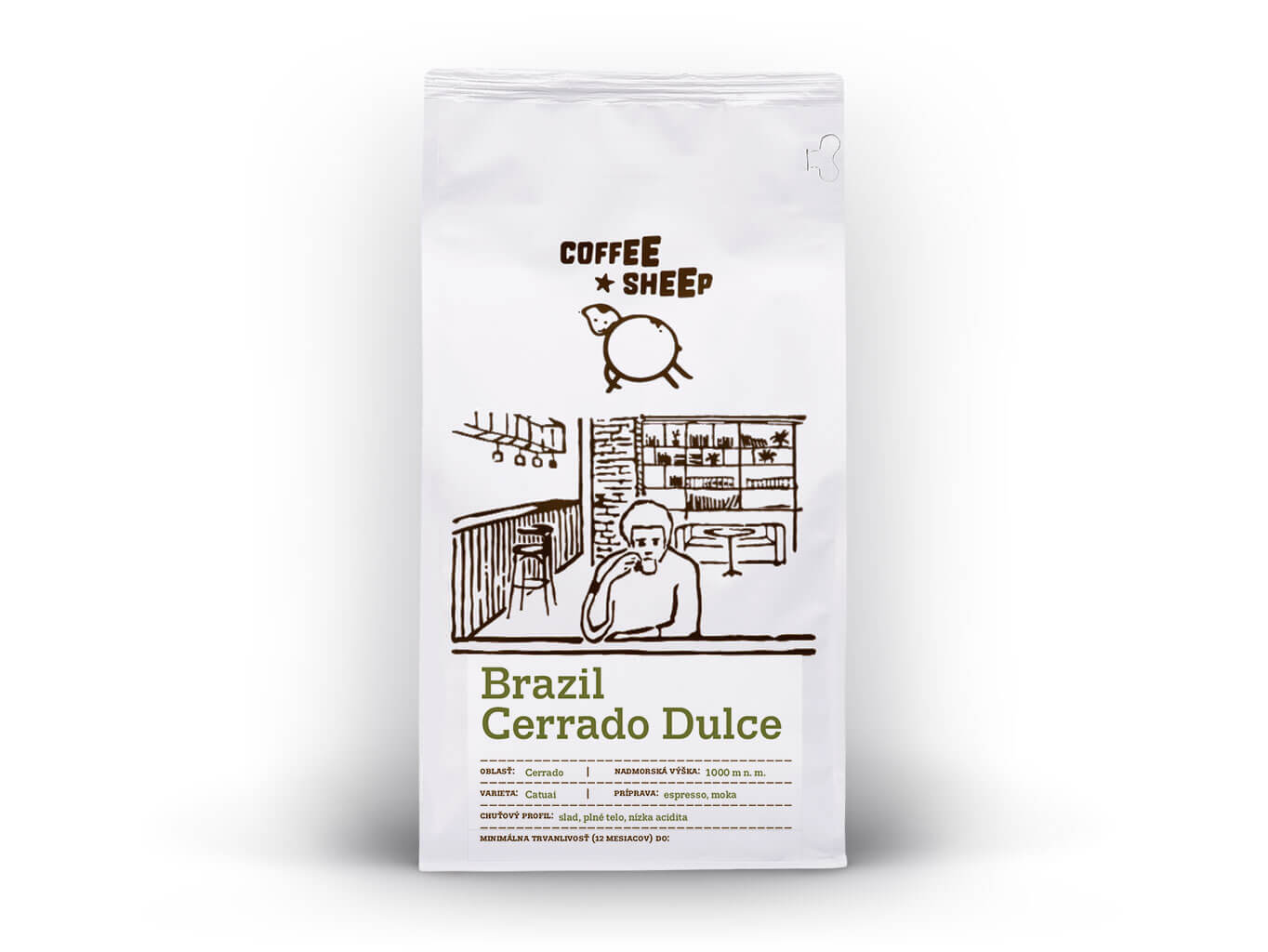 Brazil Cerrado Dulce Hmotnosť: 500 g