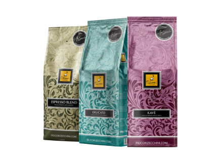 Ochutnavkova sada filicori Blend, Delicato, Kave