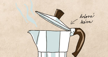 Moka konvička - kávičkářský kult venkova