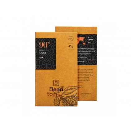 90% Bean to bar hořká čokoláda – Peru