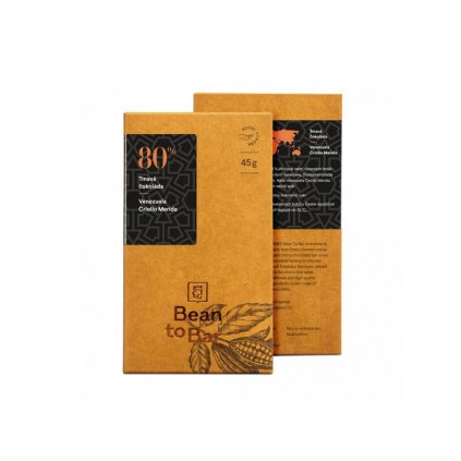 80% Bean to bar hořká čokoláda – Venezuela Criollo Merida