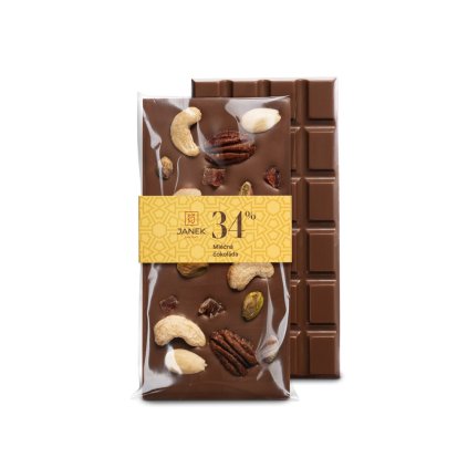 Mléčná čokoláda „JANKOVA pečeť“