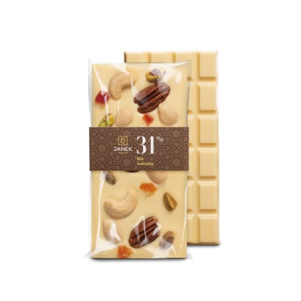 Bílá čokoláda „JANKOVA pečeť“