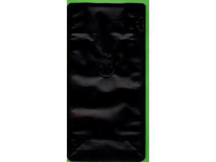 Vrecká na kávu čierne zip + ventil 125 g
