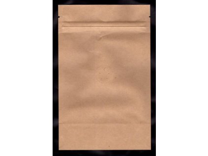 Vrecká na kávu hnedé zip + ventil 125 g