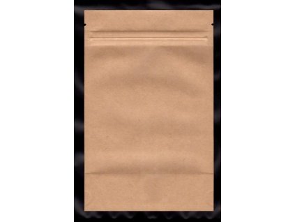 Vrecká na kávu hnedé zip 125 g