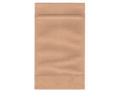 Vrecká na kávu hnedé zip 250 g